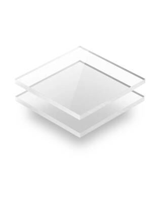 2mm Transparent Plexiglass 67x100 cm - 1