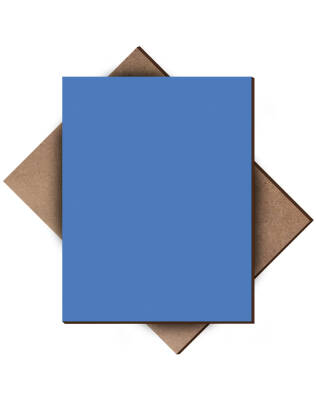 Blue Single Side Painted 2.7mm MDF - 105x85cm - 4 Pieces - 1