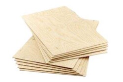 Birch Plywood 3mm 76X76 Cm (4 Pieces) 