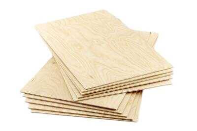 Birch Plywood 3mm 76X76 Cm (4 Pieces) - 1