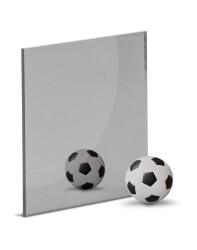 1.5mm Mirror Plexiglass Silver - 81x61 Cm 