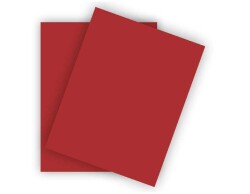 Red Double Face Painted 2.7mm Mdf - 105x85cm - 4 Pieces - 2