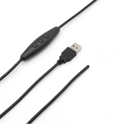 RGB 5V Açık Uçlu USB Kablosu - Siyah - 1