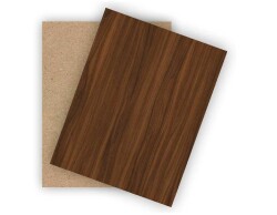 Walnut Single Side Painted 2.7mm MDF - 105x85cm - 4 Pieces - 2