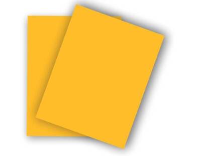 Yellow Double Face Painted 2.7mm Mdf - 105x85cm - 4 Pieces - 2